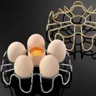 Stainless Steel Steamer Rack Kitchen Grilling Rack Small Egg Holder Cooking Rack