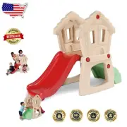 Kids' Hide and Seek Climbing Set with Slide - Engaging Play for Toddlers 1-4