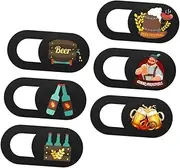 OSALADI 6pcs Webcam Cover Slide Laptop Cover Slide for Computer Tablet Privacy Protection