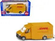 MERCEDES-BENZ SPRINTER VAN YELLOW "DHL" 1/50 DIECAST MODEL CAR BY SIKU 1920