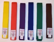 NEW! Martial Arts Belts Double Wrap Color Belt - Tae Kwon Do Karate Hapkido Judo