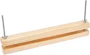 yuksok Wood Bookbinding Press Book Binding Tool Sturdy Bookbinding Machine for Desktop Labels Ticket Marking Scrapbooking Documents