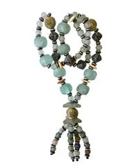 African Cargo Yorbuba Necklace with Glass Beads
