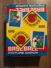 1990 Bowman Baseball Rack Pack Box 24 Packs