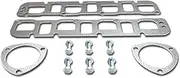 DNA Motoring GKTSET-DR06-57L-LT Aluminum Exhaust Manifold Header Gasket Set Replacement