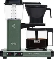[Moccamaster] 53822 KBG Select, Filter Coffee Machine, Forest Green, UK Plug, 1.25 Liters