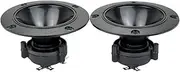 FMGMPMOCJ 2Pcs Audio Tweeters 98MM Piezoelectric Tweeter Audio Speaker 150W Treble Ceramic Piezo Loudspeakers Bookshelf Speaker