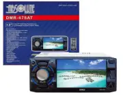 Absolute USA DMR-475 4.8-Inch DVD/MP3/CD Multimedia Player Widescreen Receiver w