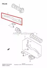 NEW OEM SUZUKI AN400AK9 BURGMAN FRONT BRAKE LEVER ARM