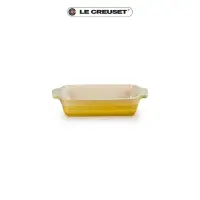 在飛比找momo購物網優惠-【Le Creuset】瓷器長方烤盤18cm(溫桲黃)