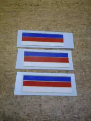 Schwinn Approved Red White Blue Stripes Frame Decal Set Racer Speedster &&