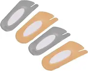 [DEARMAMY] 2Pairs Short Split Toe Socks Thin Invisible Design Stylish Skin Color Comfortable Warm Socks for Everyday Wear