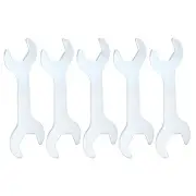 5pcs Double Open End Thin Wrench 22mm x 24mm Metric U-Shaped Spanner