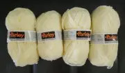Parley Yarn - Vintage - Baby Charmant - 4 Skeins - Unused - Yellow