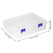 D306 Plastic Storage Box Jewelry Organizer Hardware Tools ContainerBlue Buckle
