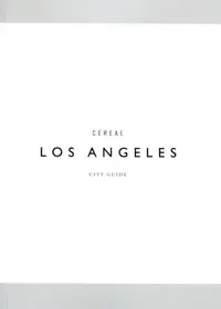 在飛比找誠品線上優惠-Cereal: Los Angeles