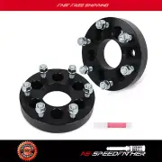 2x thick 1.25" 6x4.5 to 6x5.5 6Lugs 1/2" studs wheel spacers fits Dodge Viper