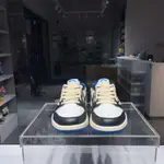 《二手寄賣》TRAVIS SCOTT X 藤原浩 X AIR JORDAN 1 閃電倒鉤低筒 US8 原盒配件齊