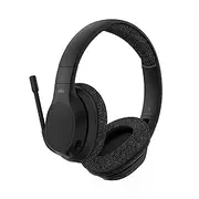 Belkin SoundForm Adapt Wireless Over-Ear Headset, Headphones for Work, Play, Gaming, & Travel with Built-in Boom Microphone - Compatible with iPhone, iPad, Galaxy, and More – Black
