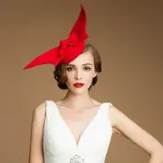 Fascinators Fashionable Kentucky Derby Hat Wool Girls Party/Outdoor/Wedding Hats With Angel Wings(More Colors)
