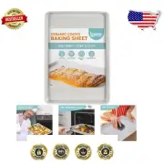 Durable Non-Stick Ceramic Half Sheet Pan - 17.5" x 11.7" for Effortless Baking