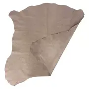 Reptile Embossed Leather Hides Gray Brown Bookbinding Material Crafting Fabric