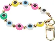 [Holibanna] Retro Ethnic Evil Eye Bead Keychain Resin Decor Evil Eye Charm Car Hanging Ornament