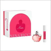 Nina Ricci Nina Essence & Elegance EDT Matte Lipstick Travel Set