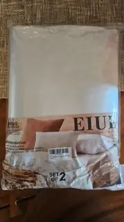 EIUE Hotel Collection Pillows for Sleeping 2-Pack Queen 20 x 30 Inches