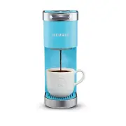 Keurig K Mini Plus Single Serve Coffee Maker Cool Aqua Perfect for Small Spaces