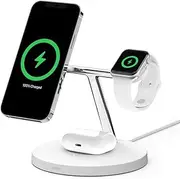 Belkin MagSafe 3-in-1 Wireless Charger, White