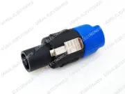 10x Speakon Male Plug Speaker Box 2 Pole Conductor Contact Audio Cable Connector