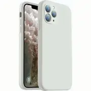 MCC iPhone 11 Pro Max Soft Silicone Shockproof Case Cover Apple ProMax [White]