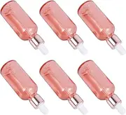 Set of 6 Compact Perfume Bottles Refillable Dropper Bottle 50ml Perfume Subpackaging for Travel Essential Oil Storage