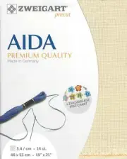 Precut Zweigart Stern-Aida 14 count Patinum 3706/770