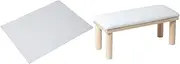 FashionCha Handmons for The Nails, Hand Rest Manicure, Portable Manicure Pup, White
