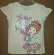 New Girl's Fancy Nancy, Feeling Fancy Flutter Sleeve T-Shirt, Sz 2T, Tee