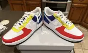 Nike Air Force 1 '07 LV8 Low Rubiks Cube Multicolor Red FN6840-657 sz 12 Men's