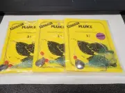 3 NJ Hand Tied 2/0 Hook w/Lt.Blue Accent-Beads-Spinner Fluke/Summer Flounder Rig