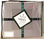 Waterford Bed Linens Castleroche Blue King Fitted Sheet 78x80 NEW