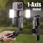 Cellphone Gimbal Stabilizer for Smartphone Mobile 1-Axis Anti Shake Selfie Stick