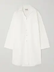 [TOVE] TOVE - Georgina Oversized Cotton Shirt - White - FR 42 FR 42 White