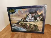 Bits And Pieces: HOUSE BY THE SEA Glow In The Dark (550 Piece) Jigsaw Puzzle NEW