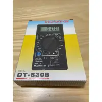 在飛比找蝦皮購物優惠-迷你三用電錶 DT-830B 數位式