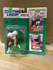 1993 Kenner Starting Lineup Ricky Watters San Francisco 49erS Figure & Cards SLU