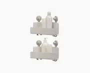 EasyStore™ 2-piece Corner Shower Shelf Set | Joseph Joseph AU
