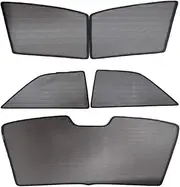 PSLER® Car Side Window Rear Windshield Sunshades Kit Magnet Mesh for Camry 50 2012-2017