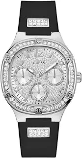 [GUESS] DUCHESS Women's Watch, Silver, strip