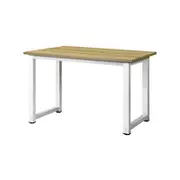 Oikiture Computer Desk 120cm White&wooden