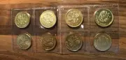 Collection (8 pcs) 10 roubles, rubles, Tsar of Russia - Romanov, FREE SHIPPING